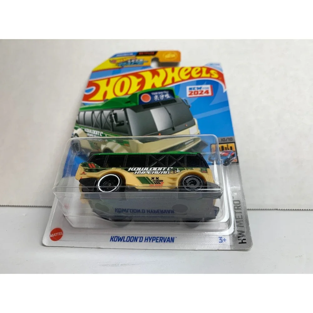 Hot Wheels Kowloon'd‎ Hypervan Tan Green 2024 HW Metro 187/250 HRY84 New